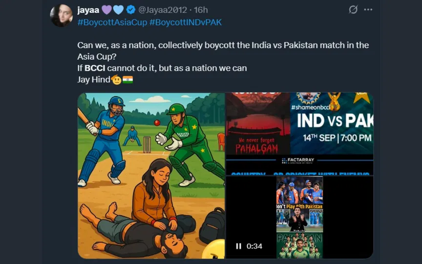 Tweet from X user [Source: Screengrab]