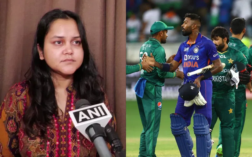 Pahalgam attack victim opposes India-Pakistan Asia Cup game [Source: @ANI, @TsMeSalman/X.com]
