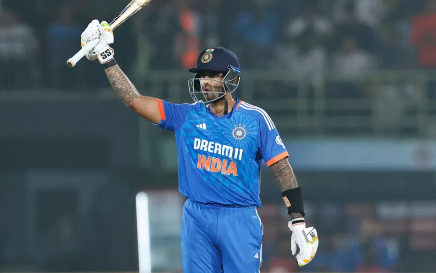 2. Suryakumar Yadav - 6 times [Source: @CricCrazyJohns/X.com]