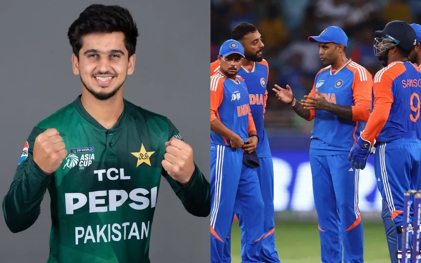 सैम अयूब ने भारत-पाकिस्तान प्रतिद्वंद्विता पर खुलकर बात की [स्रोत: @Rnawaz0, @BCCI/X.com]