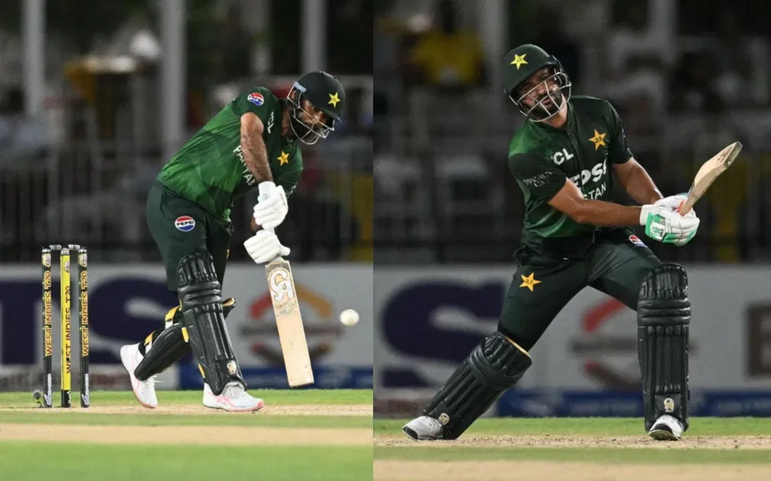 Fakhar Zaman and Sahibzada Farhan (Source: AFP)