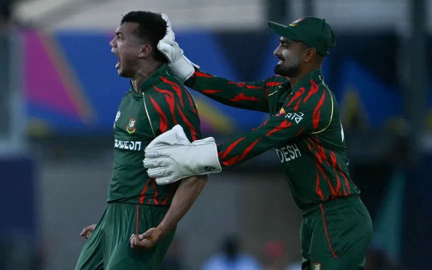 Taskin Ahmed and Litton Das for Bangladesh (Source: AFP)