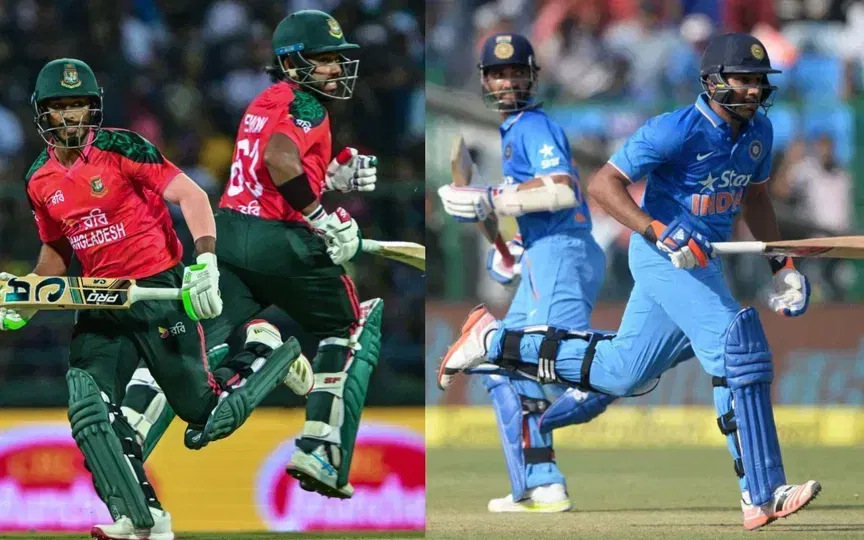 Bangladesh and Indian openers (AFP)