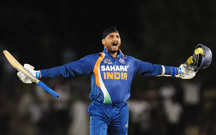 Harbhajan Singh's Heroics (Source: AFP Photos)