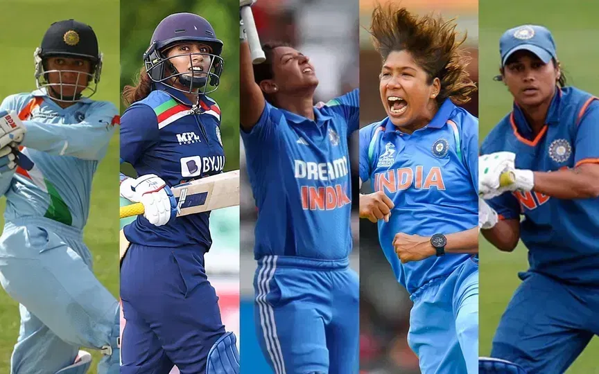 Harmanpreet Kaur among legends [Source: @hari_madan/X.com]
