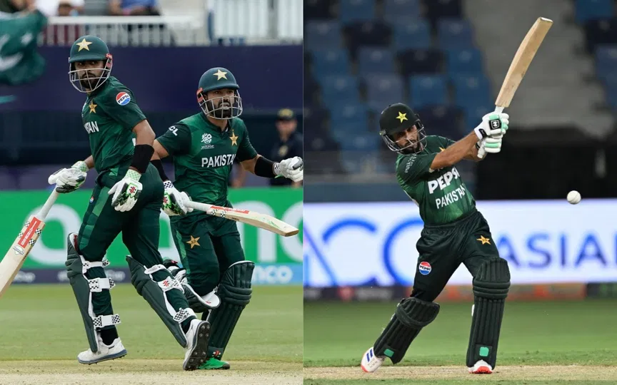 Pakistan gets better without Babar, Rizwan [Source: AFP Photo]
