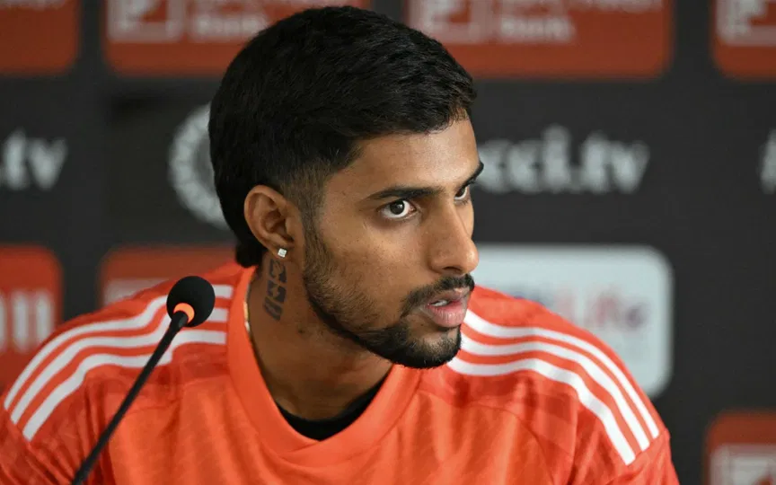 Tilak Varma during a press conference - (Source : AFP)