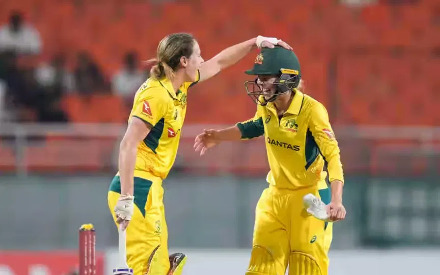 Australia Women won by 8 wickets. [Source - BCCI.COM]