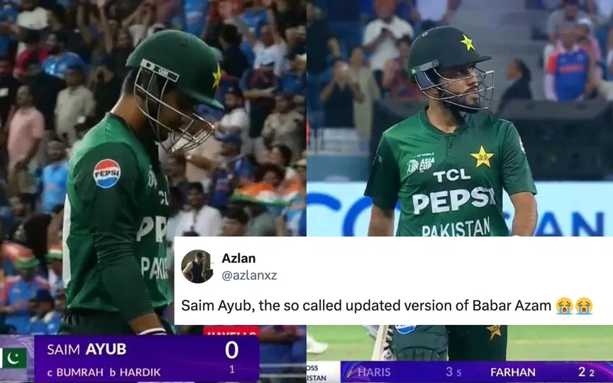 Saim Ayub, Mohammad Haris trolled [Source: @azlanxz, @IamWaQarAzam01/X.com]