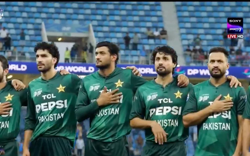 Pakistan During National Anthem - (Source : @ScreenGrab/X.com)