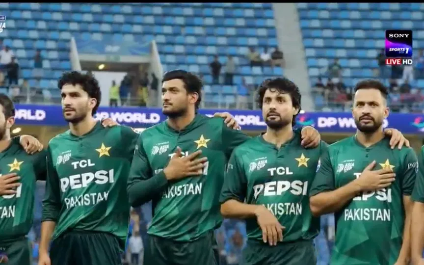Pakistan During National Anthem - (Source : @ScreenGrab/X.com)