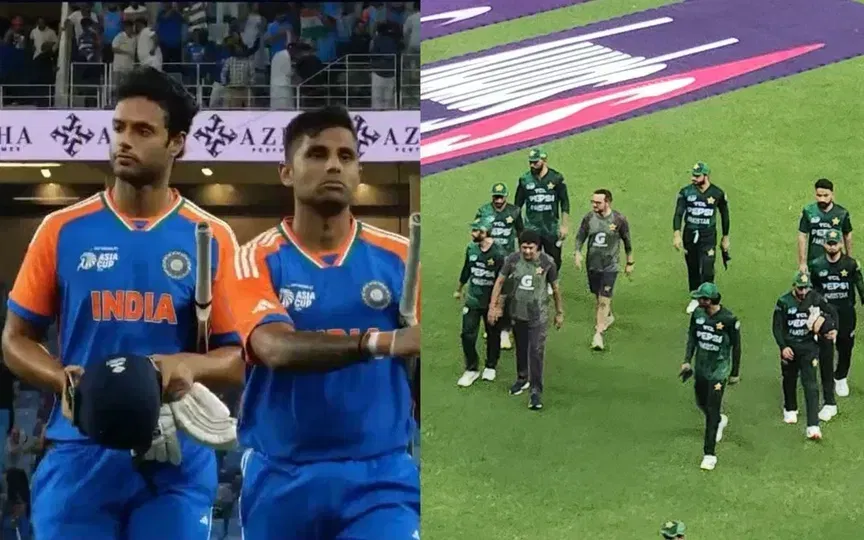 Pakistan vs India - (Source : @ScreenGrab/X.com)