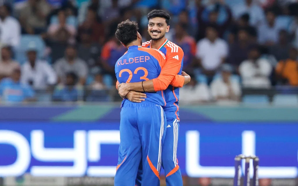 Kuldeep Yadav and Axar Patel ran riot vs Pakistan [Source: @BCCI/x.com]