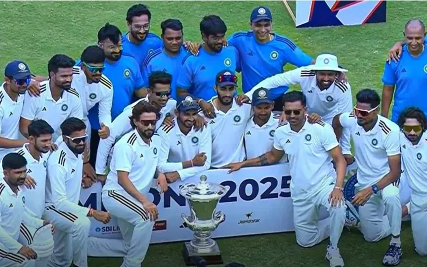 Central Zone win Duleep Trophy 2025 beating South Zone cricket team [Source: @aman_shroff/X.com]