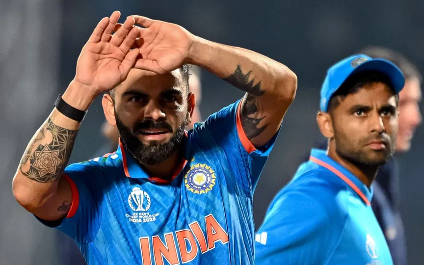 Virat Kohli and Suryakumar Yadv for India - (Source : AFP)