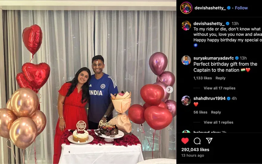 Devisha Shetty's IG post [Source: @devishashetty_/Instagram]