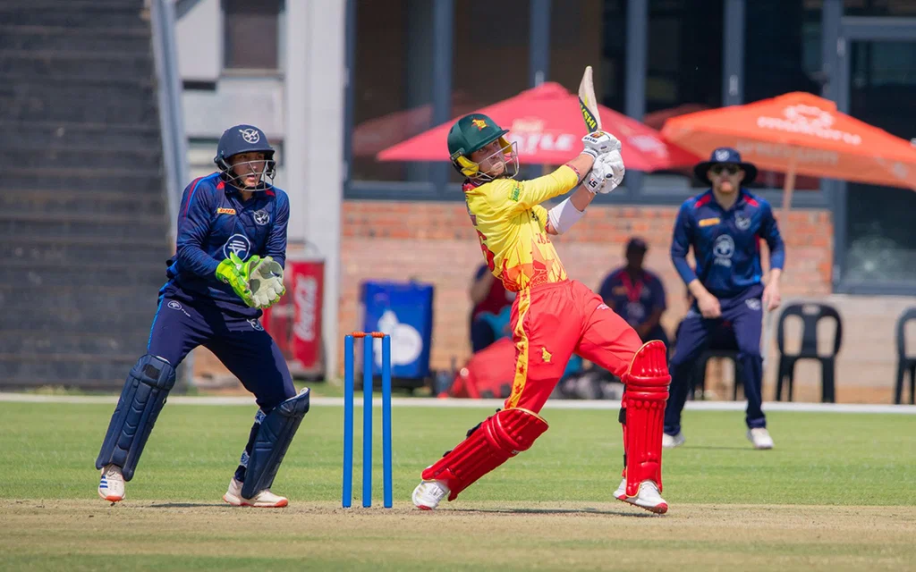 Zimbabwe won the first T20I [Source: @ZimCricketv/x]