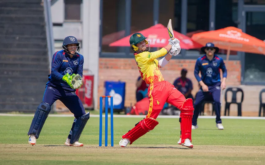 Zimbabwe won the first T20I [Source: @ZimCricketv/x]