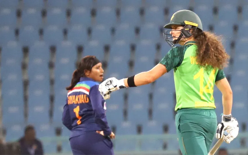 3. South Africa vs India, Lucknow, 2021 [Source: @ICC/X.com]