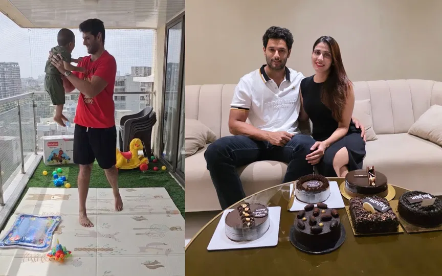 Dube owns a couple of luxury apartments in the DLH Enclave (Instagram.com/@dubeshivam