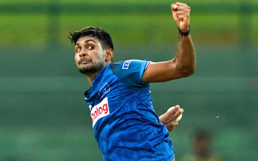 Matheesha Pathirana for Sri Lanka (Source: AFP)