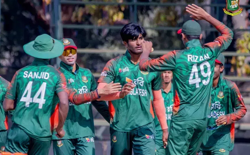 Bangladesh U-19 Side Wraps Up UK Tour (Source: @BCBtigers/x.com)