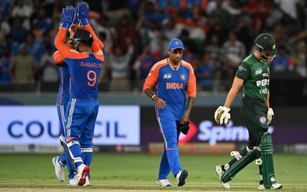 India vs Pakistan (Source:@AFP)