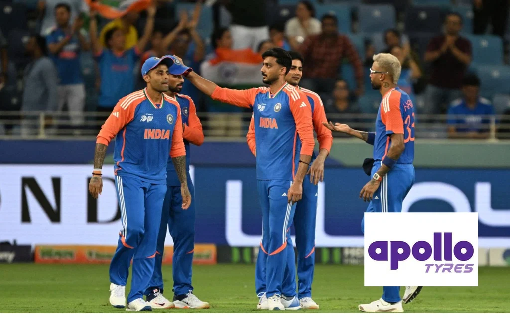 Apollo Tyres named new sponsor (Source:@Dhruv_Axom,x.com)