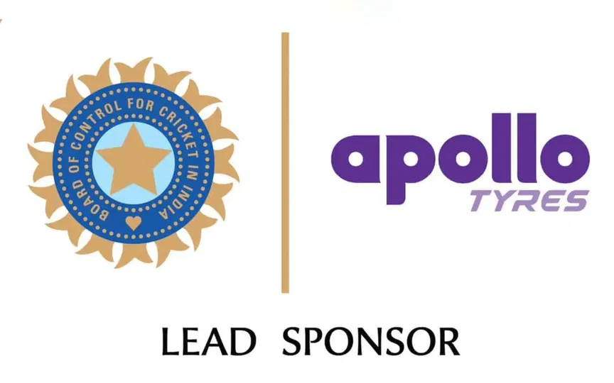 Apollo Tyres, lead sponsors of BCCI (X.com/@BCCI)