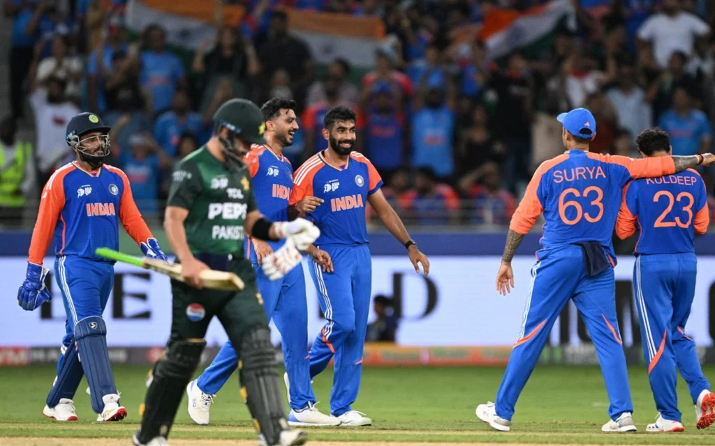 India vs Pakistan (Source: AFP)