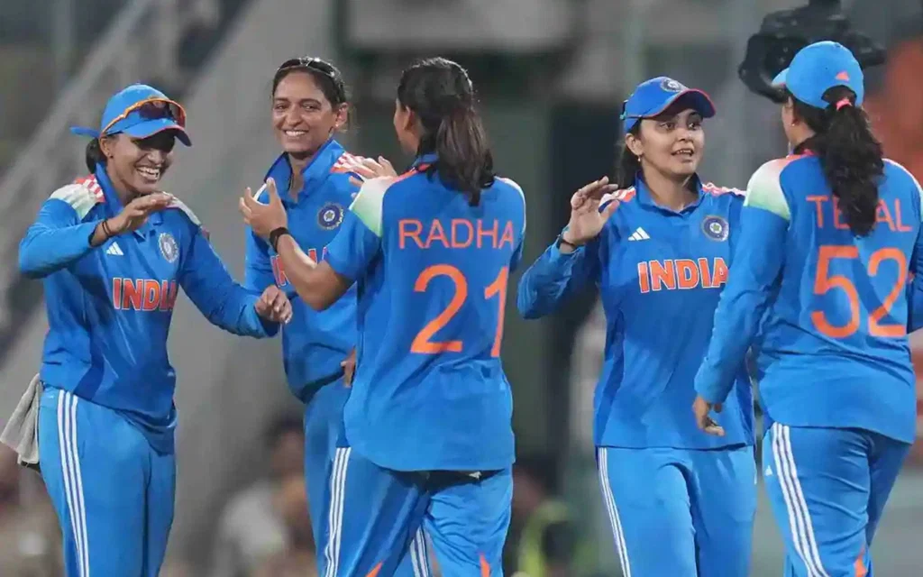 India Women beat Australia in 2nd ODI. [Source - @BCCIWomen/x.com]