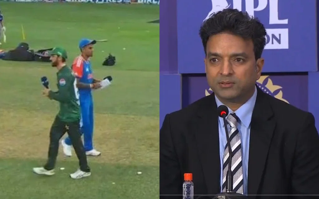 Arun Dhumal On PCB's Charge (Source: @dhillow_/x.com, @IPL/x.com)