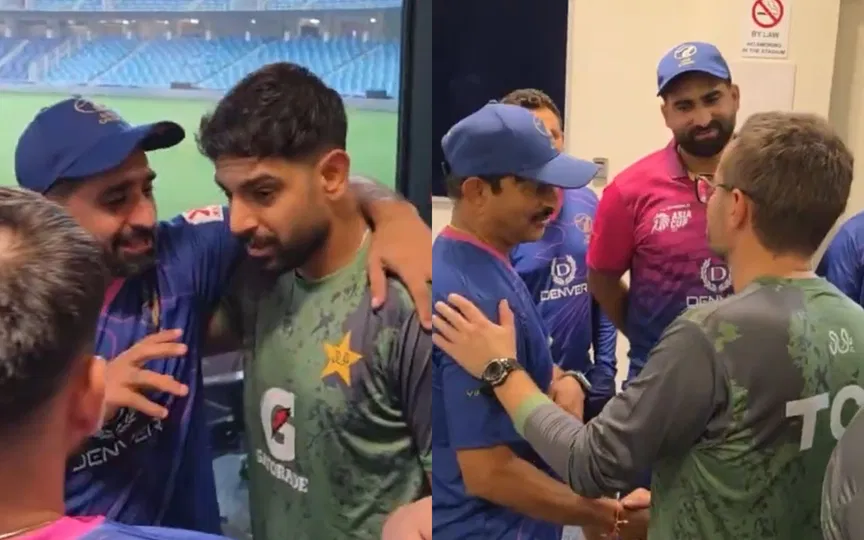 After India Shuts Door, Pakistan Visit UAE's Dressing Room Post Asia Cup Win