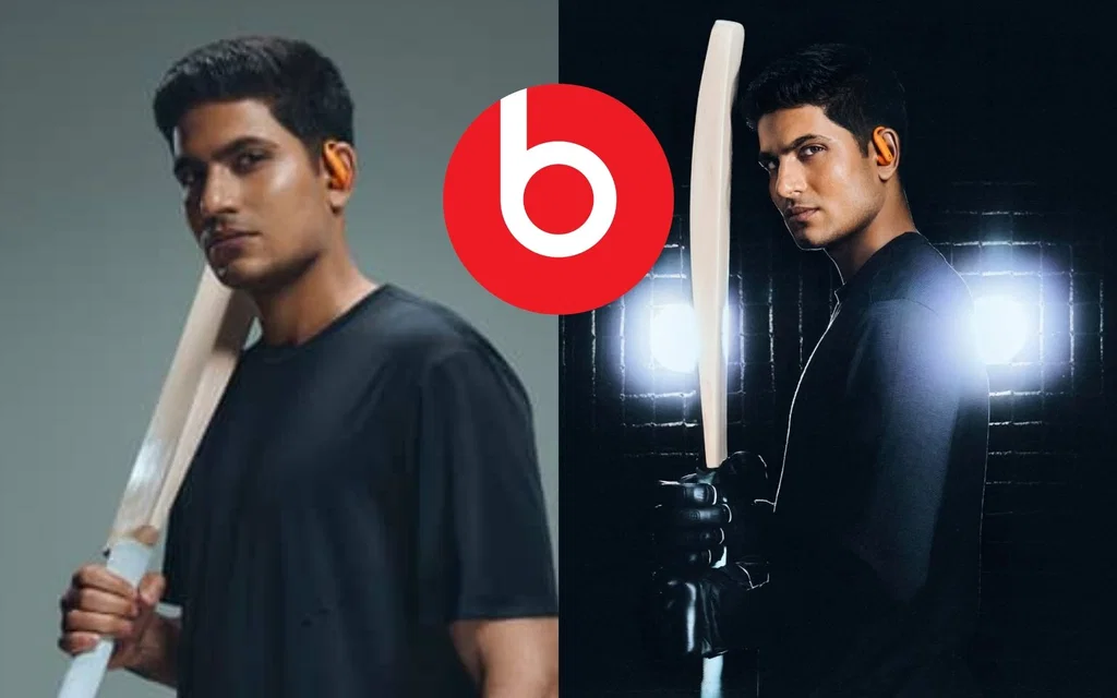 Shubman Gill's new photoshoot for Beats [Source: @crazy_loco/X.com]