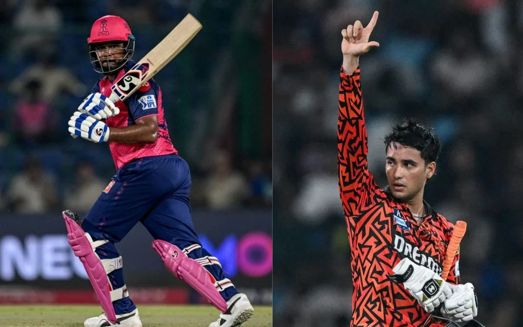 Sanju Samson and Abhishek Sharma (Source: AFP)