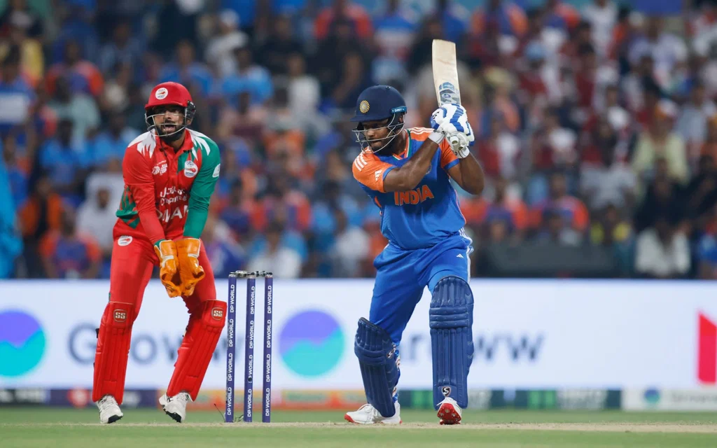 Sanju Samson vs Oman - (Source : @BCCI/X.com)