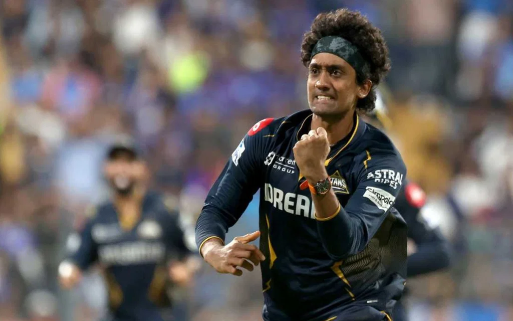Sai Kishore rates himself highly after successful IPL [Source: @CricCrazyJohns/X.com]