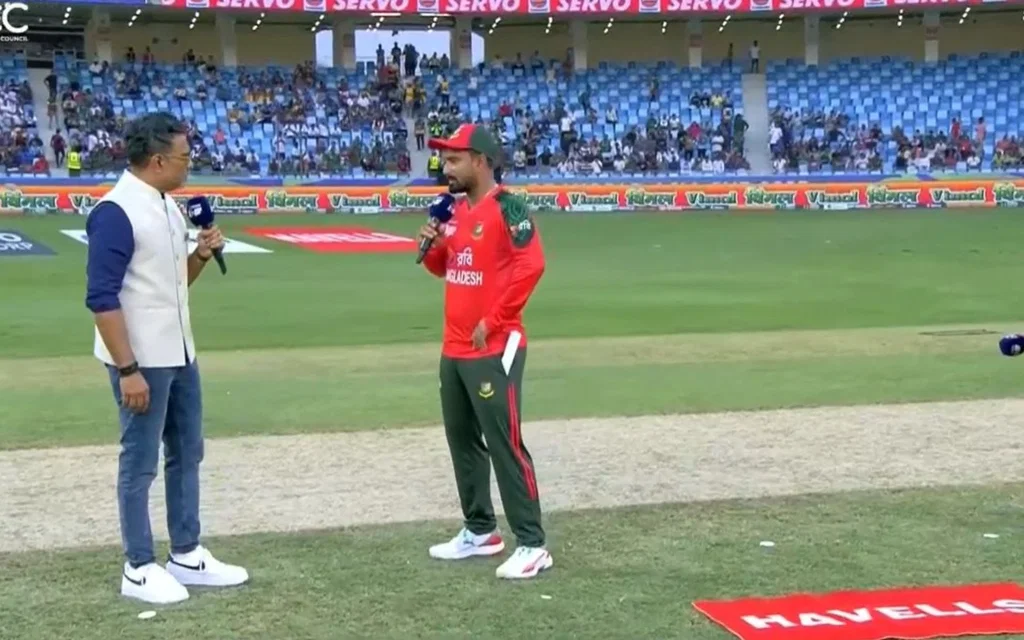 Sri Lanka vs Bangladesh Toss - (Source : @ScreenGrab/X.com)