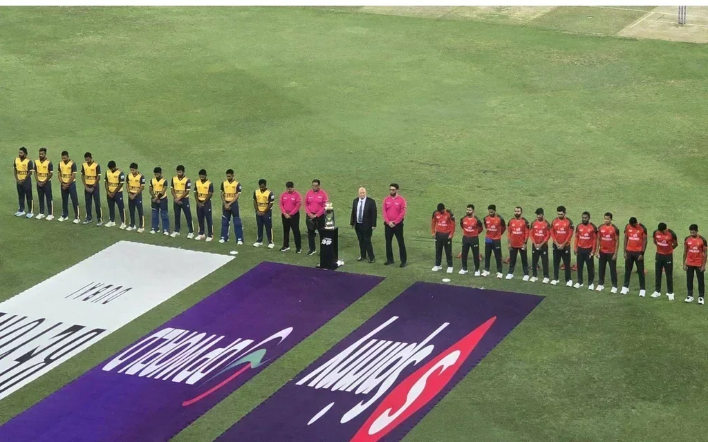 Sri Lanka-Bangladesh hold silence before Asia Cup game [Source: @AzzamAmeen/X.com]