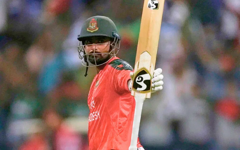 Litton Das batting vs Sri Lanka - [Source - AP]