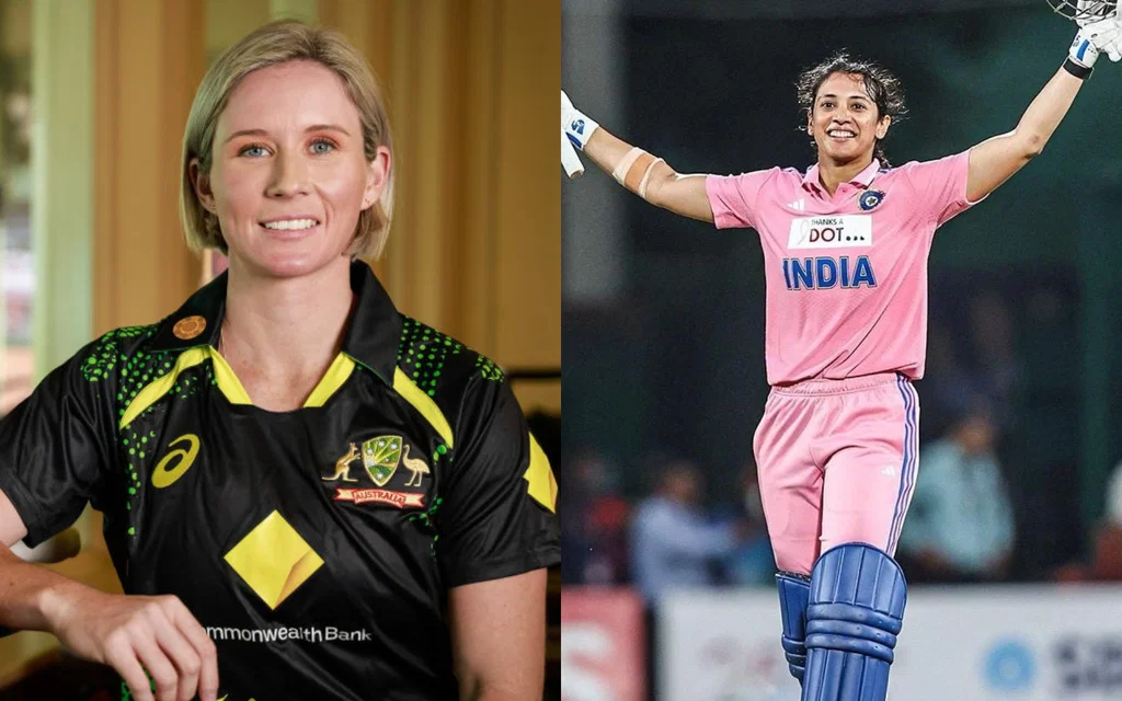 Beth Mooney and Smriti Mandhana [Source: @ysjagan/X.com]