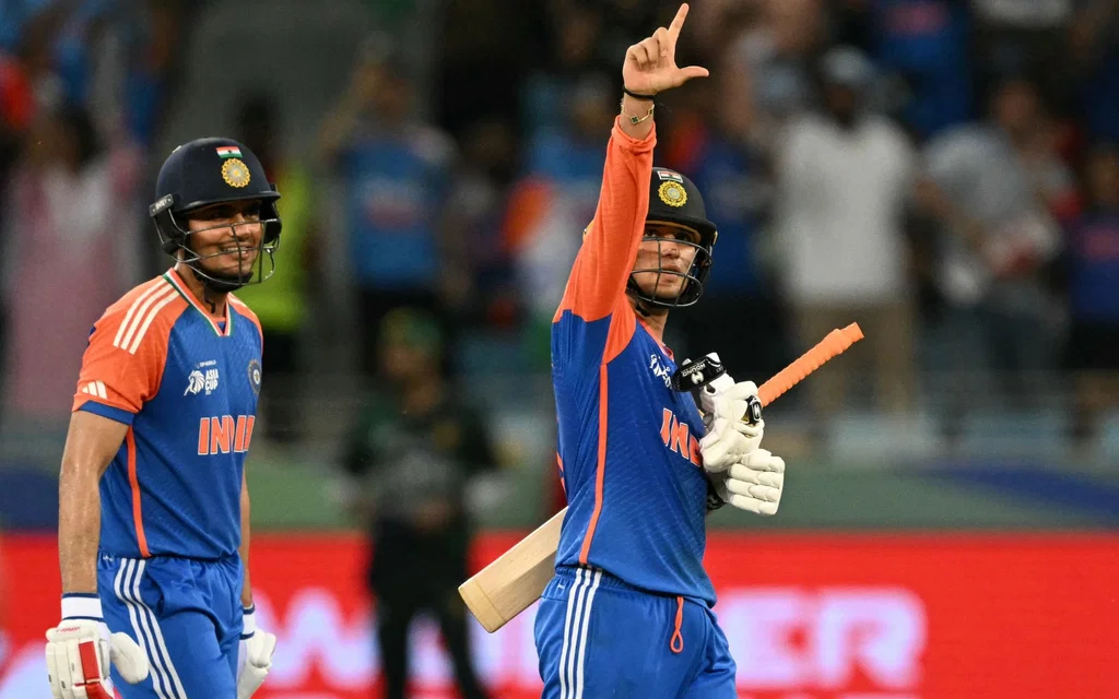 Abhishek Sharma smashed a magnificent fifty [Source: AFP]