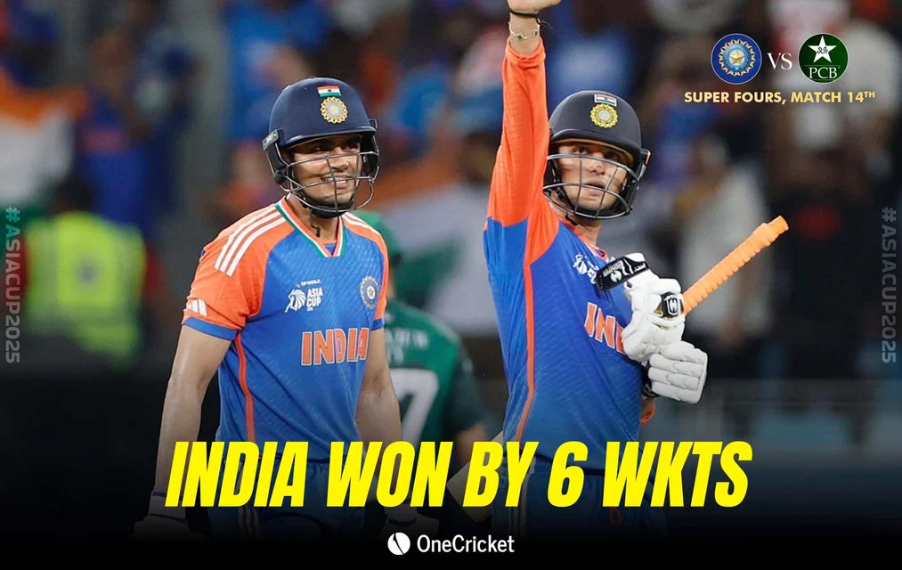 IND vs PAK live match updates [Source: OneCricket]