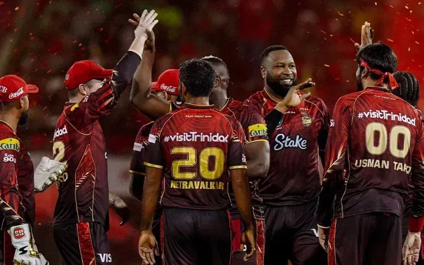 ट्रिनबागो नाइट राइडर्स ने 5वीं बार सीपीएल ट्रॉफी जीती [स्रोत: @TKRiders/X.com]