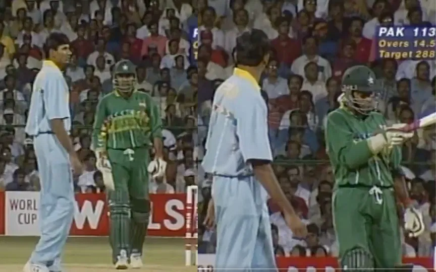 Venkatesh Prasad and Aamir Sohail's spat (Source:@ICC,x.com)