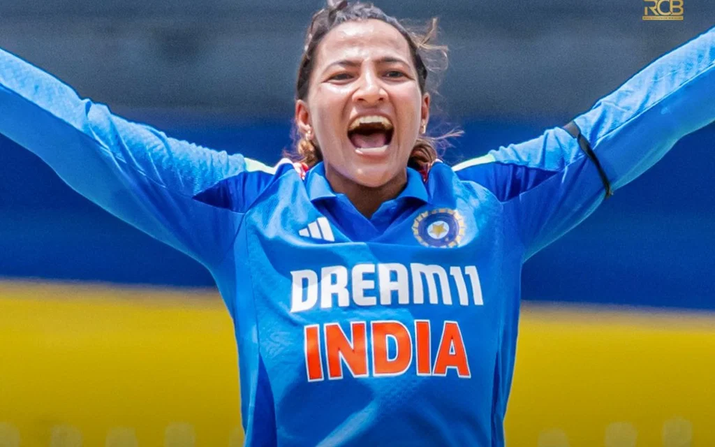 Sneh Rana gears up for Women's World Cup [Source: @RCBTweets/X.com]