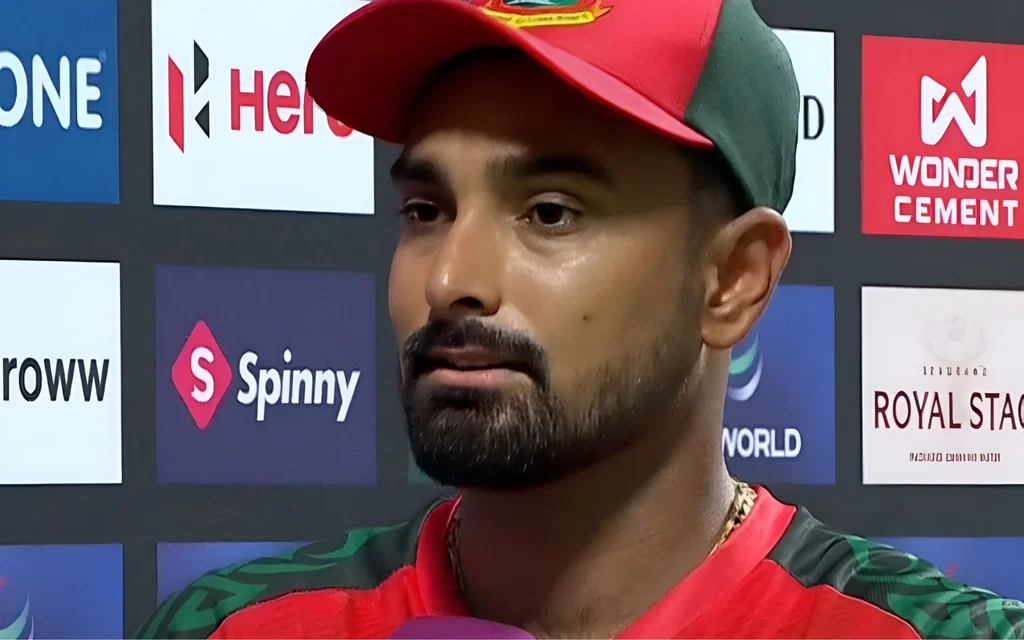 Litton Das faces injury scare ahead of India game [Source: @SonyLiv]