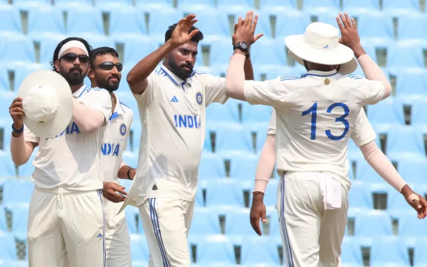 Siraj, Krishna disappoint, Manav Suthar bags fifer, as Australia A pile up 350 on Day 1 Siraj, Krishna disappoint, Manav Suthar bags fifer, as Australia A pile up 350 on Day 1