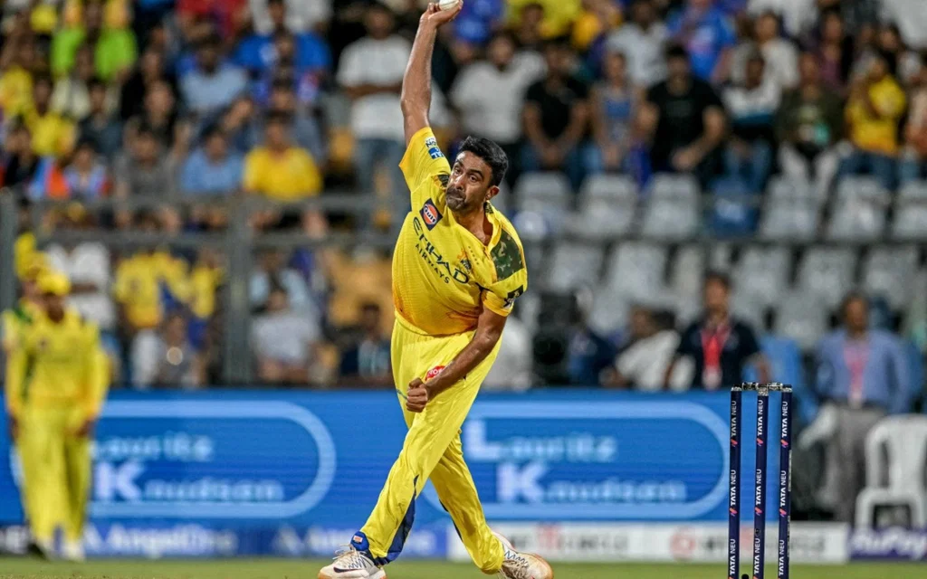 R Ashwin Playing For CSK - (Source : AFP)