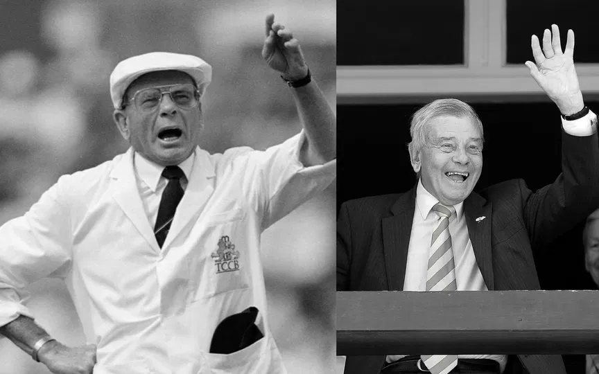 हेरोल्ड 'डिकी' बर्ड [स्रोत: @HomeofCricket/X.com]